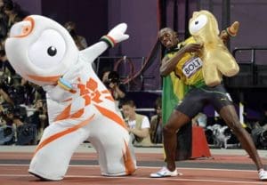 Wenlock - Usain Bolt Olympic Mascots
